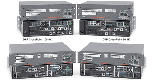 Extron Electronics представляет серию матричных коммутаторов DTP CrossPoint 4K
