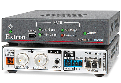 оптоволоконный передатчик FOXBOX T HD‑SDI от Extron