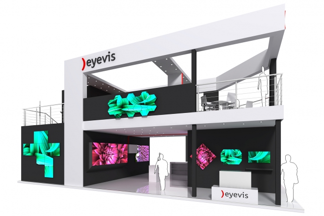 eyevis в рамках ежегодной международной выставки Integrated Systems Europe 2015 в Амстердаме