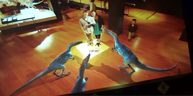 Уникальные ультракороткофокусные возможности проекторов Panasonic оживили динозавров