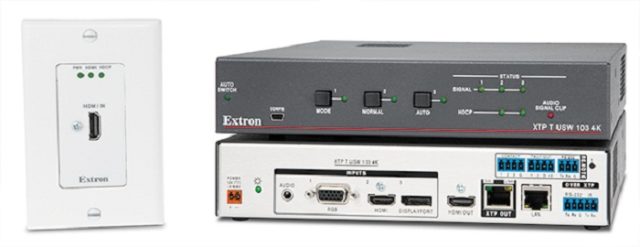 Новое 4K-оборудование Extron для расширения систем XTP